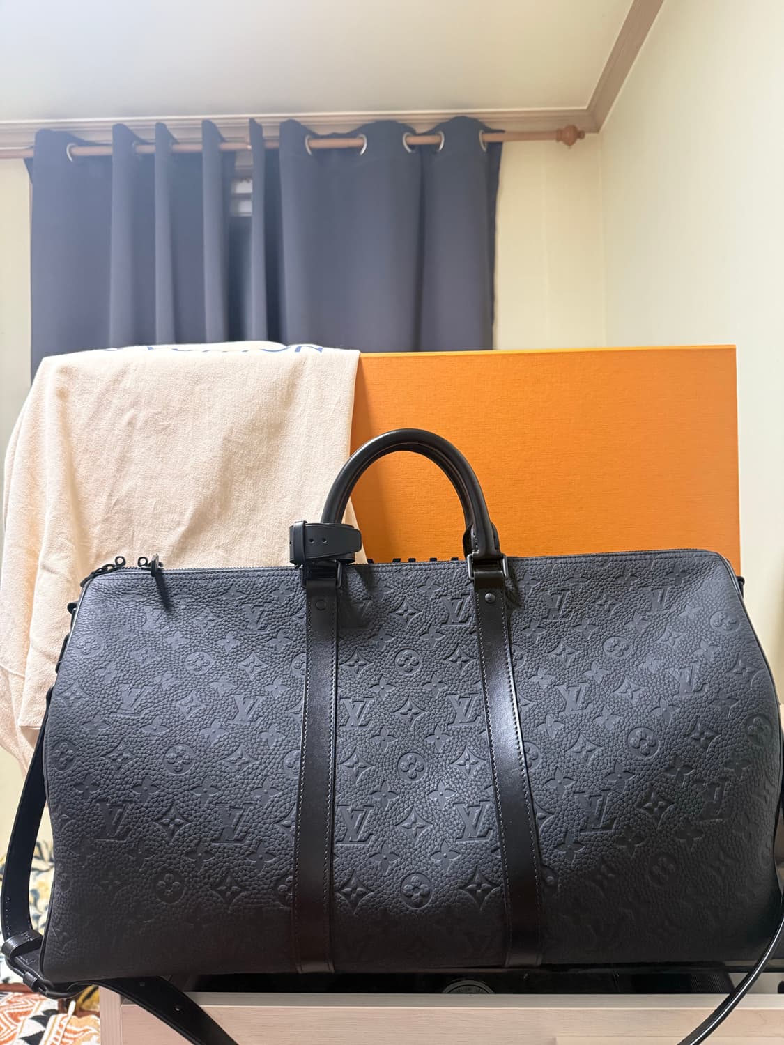 루이비통 반둘리에 키폴 50 토뤼옹 새상품급 풀구성 상품이미지1