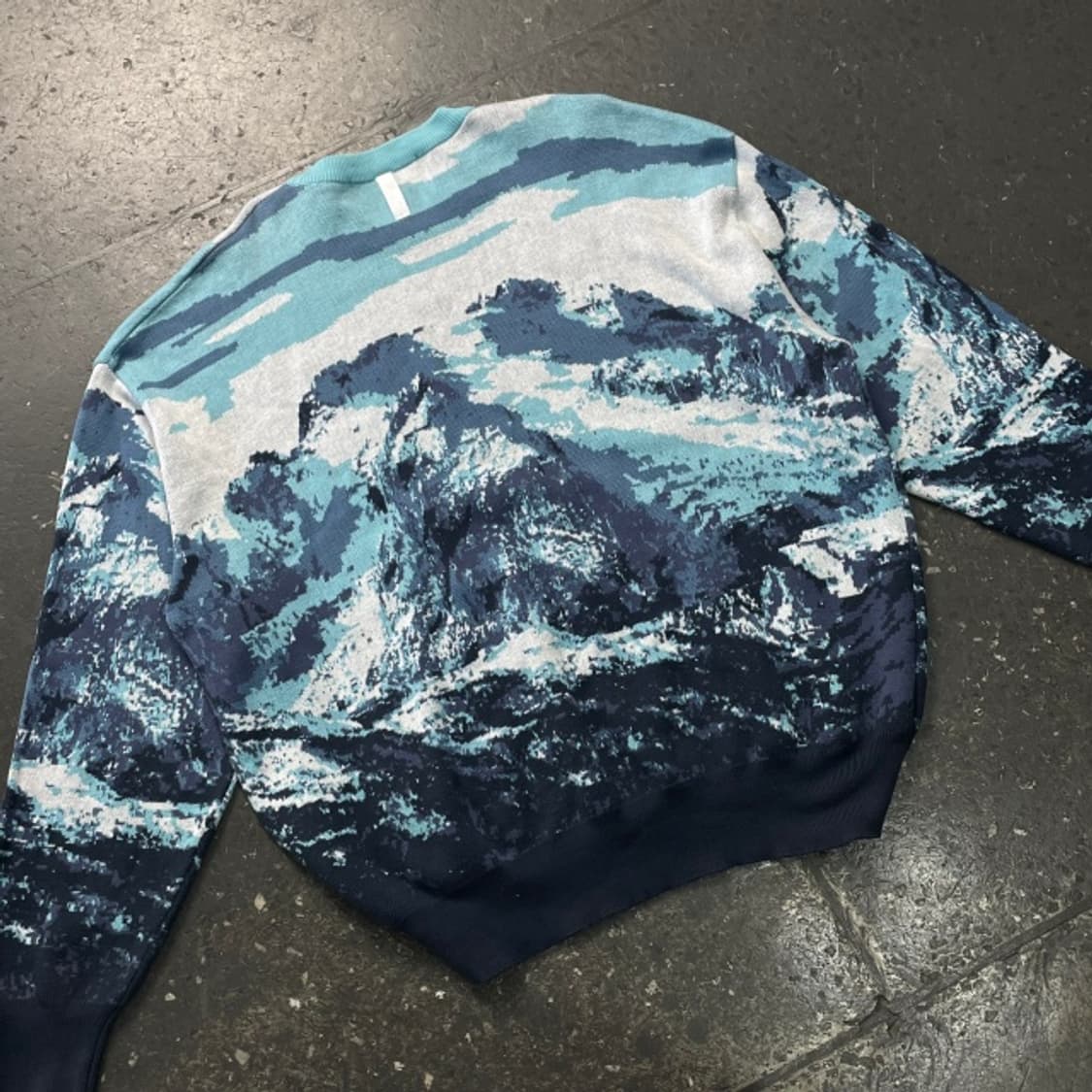 100 노매뉴얼 자카드 니트  상품이미지5