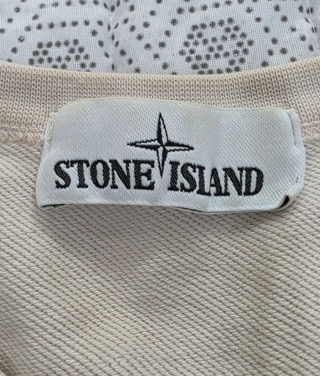 스톤아일랜드 맨투맨 M 아이보리 상품이미지5