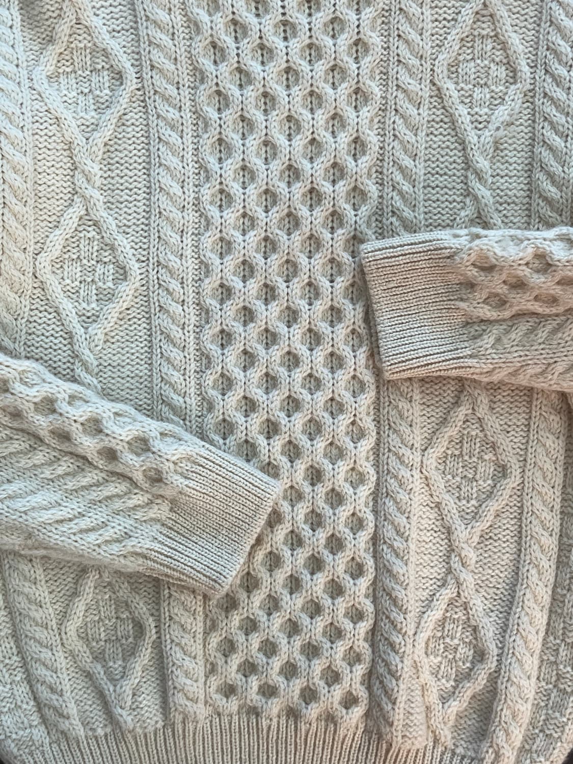 아란 크래프트 니트  상품이미지2