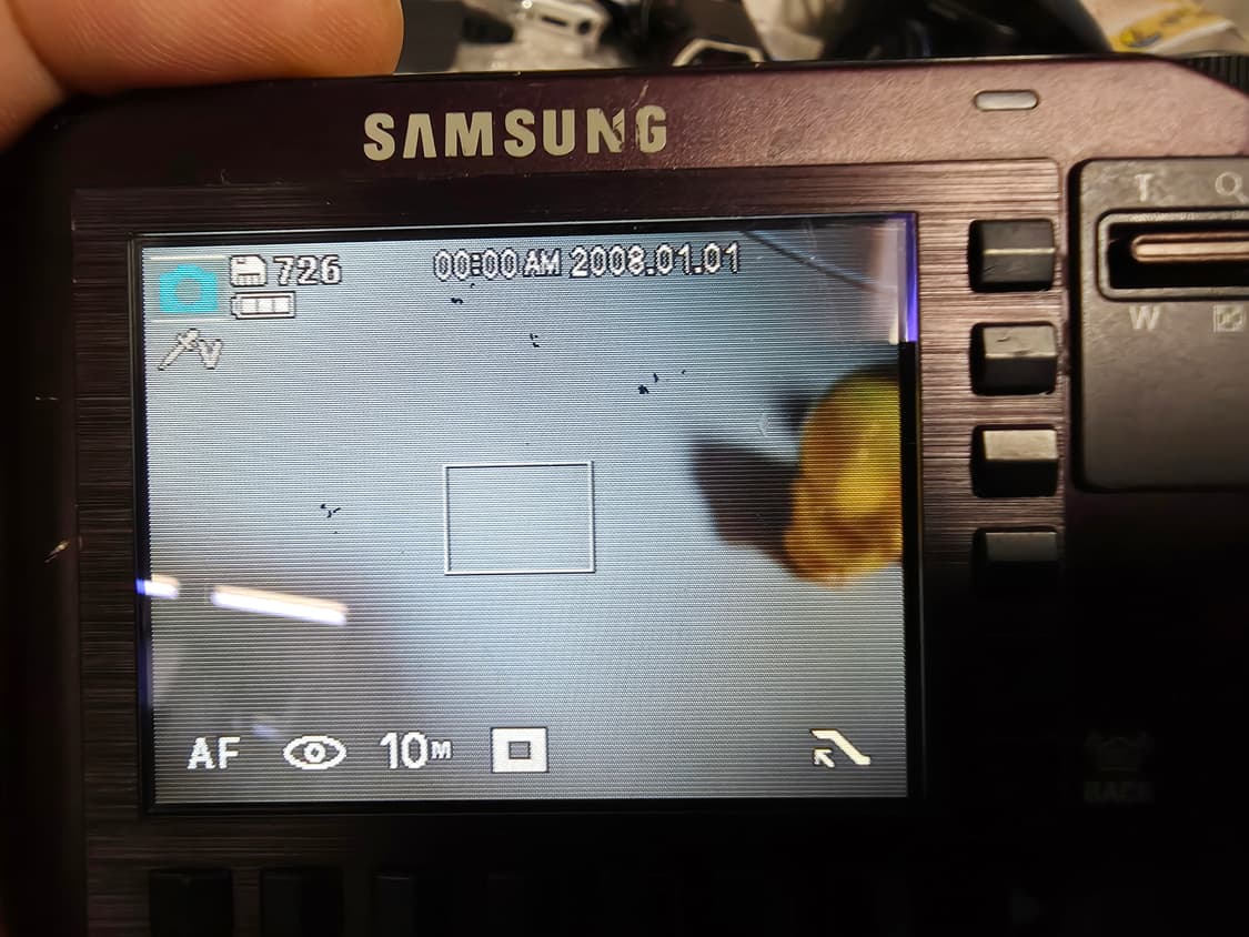 삼성 블루 NV40 빈티지 디지털카메라 상품이미지8