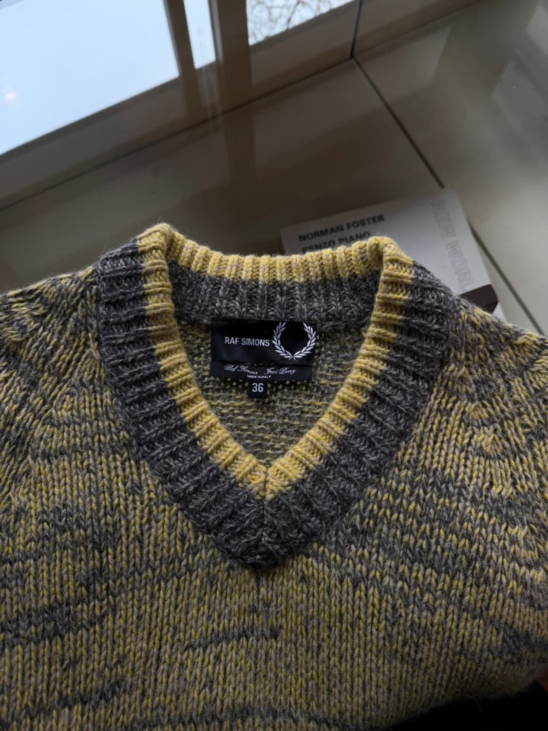 라프 시몬스 X 프레드 페리 니트 66~77 상품이미지7