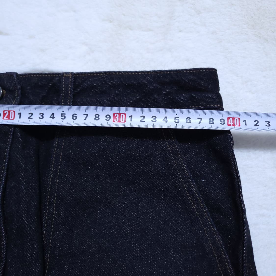 톰보이 새제품 여성 데님카고바지 S 0310 뽀샤샤 상품이미지3