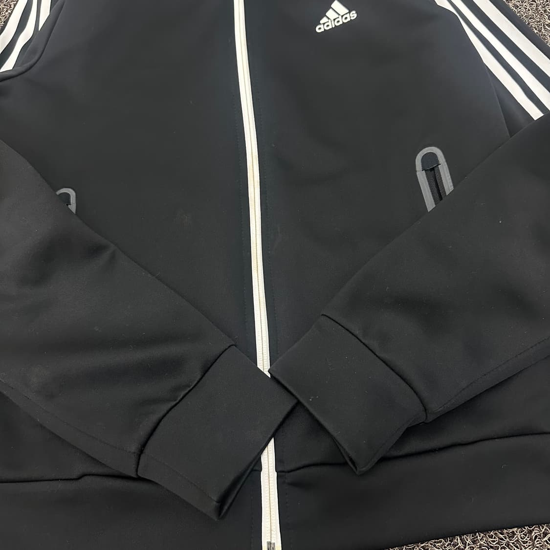 아디다스 트랙탑 져지 집업 블랙 105(XL) 상품이미지3