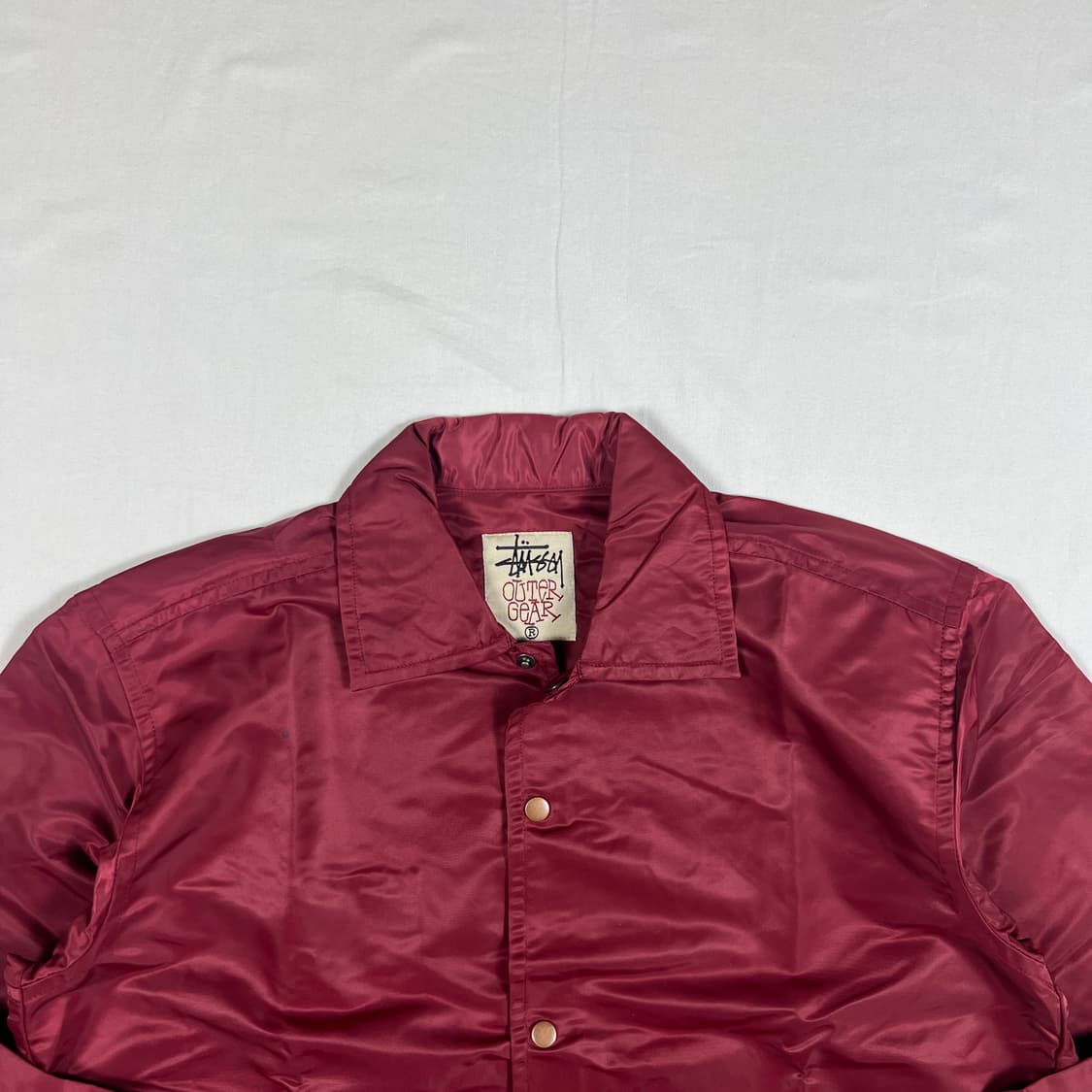 90‘s 스투시 stussy 스펠아웃 코치자켓 상품이미지2