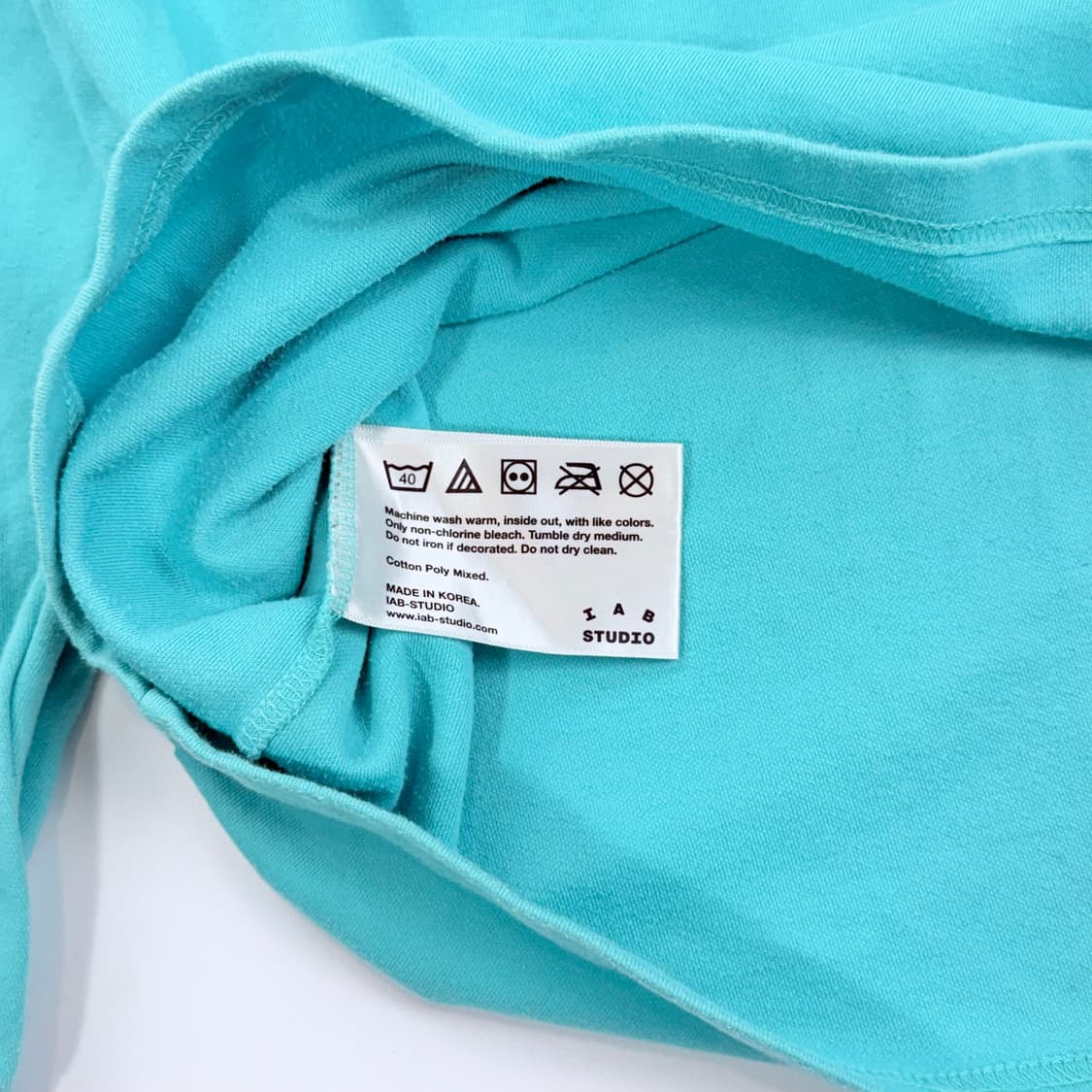IAB STUDIO 민트 롱슬리브 상품이미지3