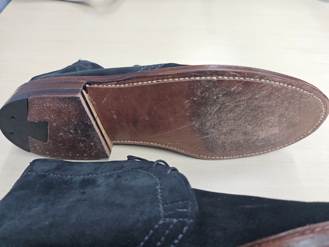 알든 스웨이드 처카 1497 블랙 6.5E 상품이미지6