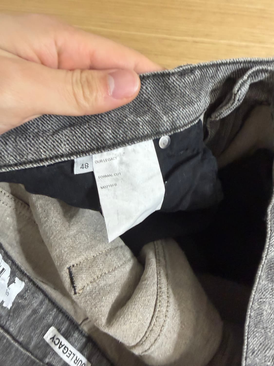 아워레가시 모노 린넨 팬츠 48 상품이미지3