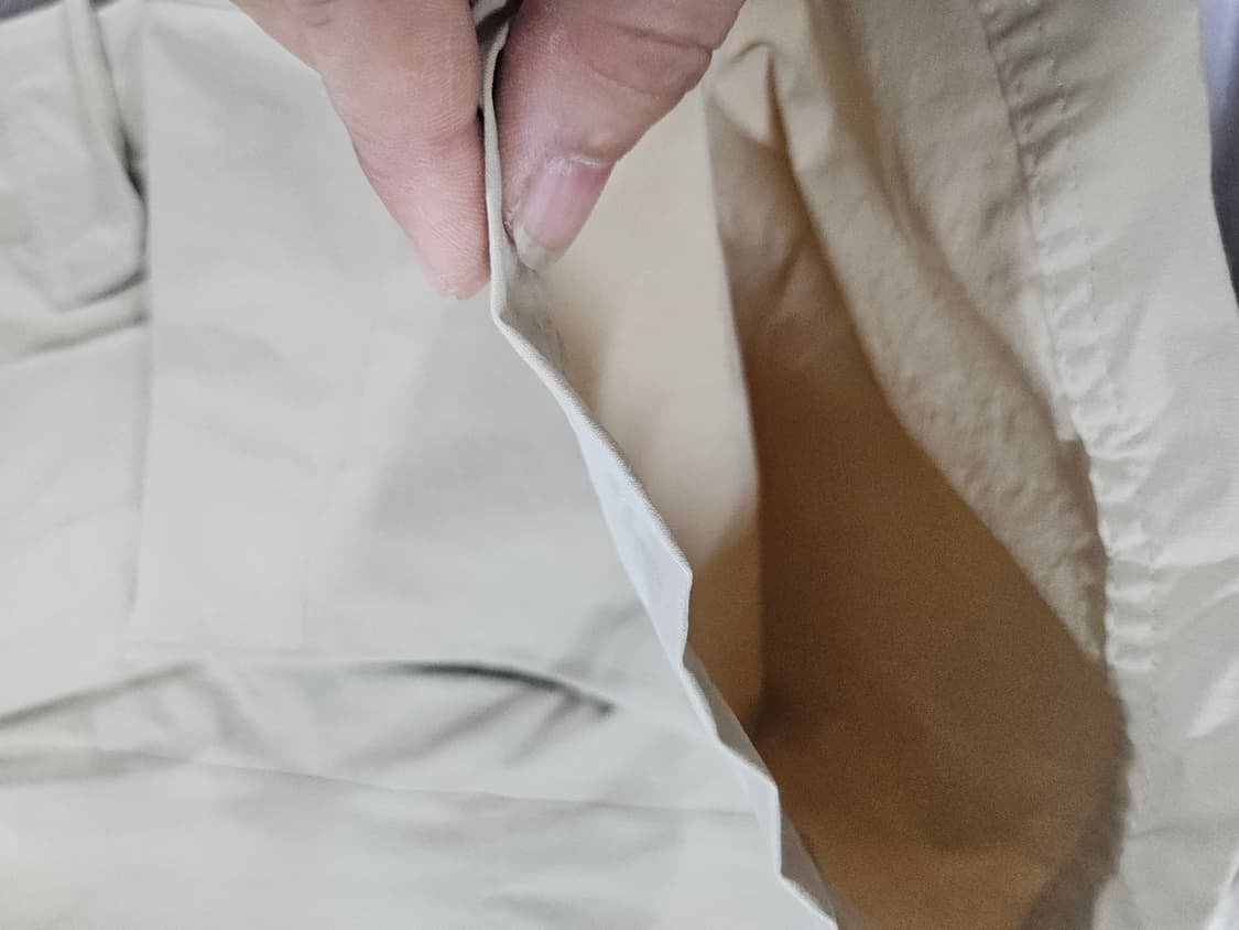노스페이스 베이지색 바지 스판 XL 상품이미지5