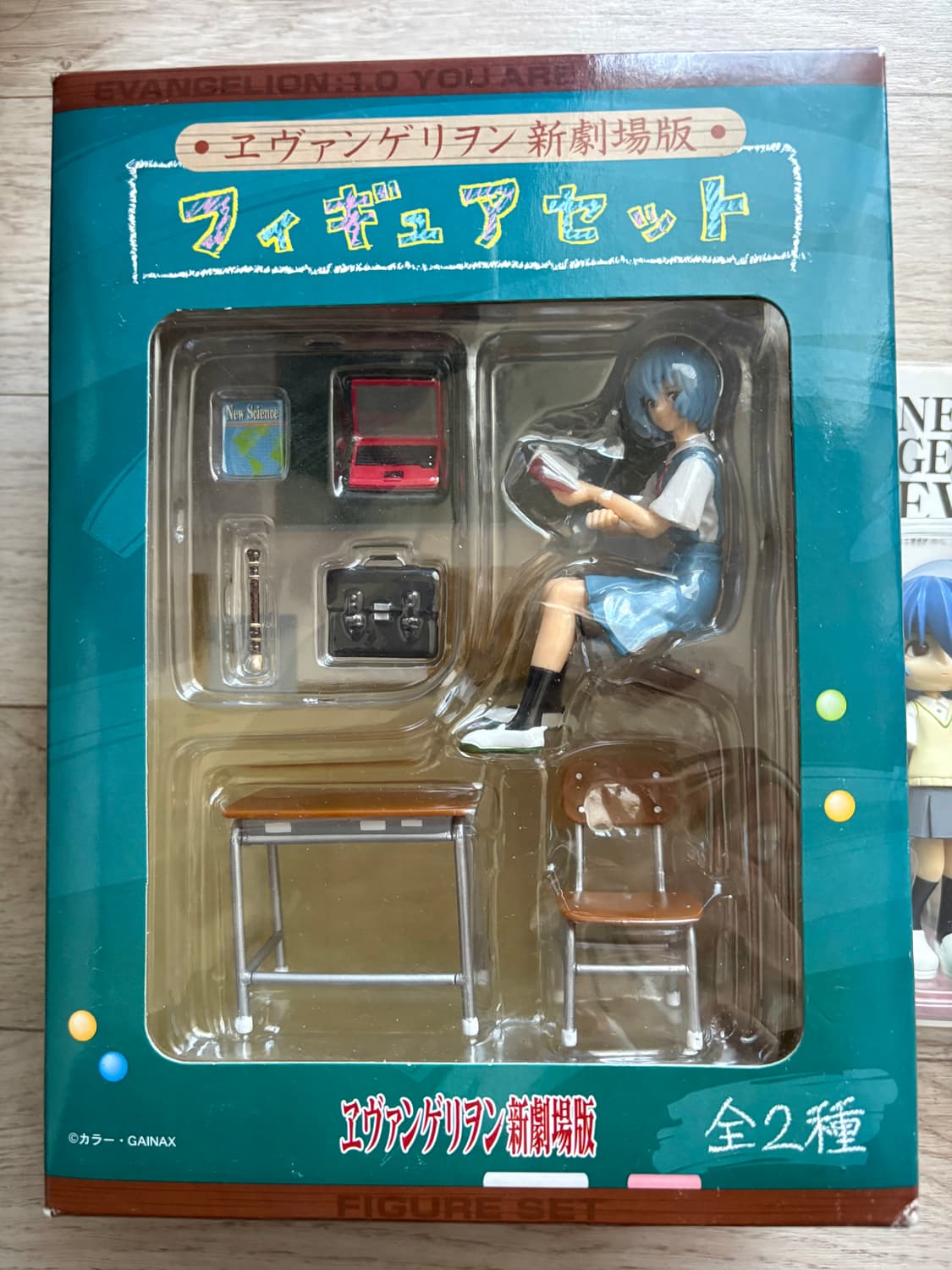 에반게리온 레이 피규어 세트 (자습시간, 핑키스트리트) 상품이미지3
