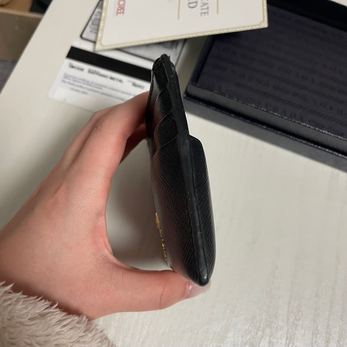 프라다 사피아노 카드지갑 풀세트 상품이미지7