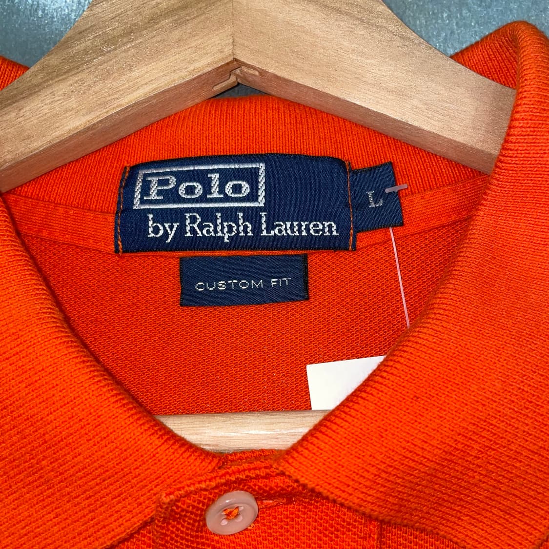(L) POLO 폴로 랄프로렌 빅포니 반팔 카라티 커스텀 핏 상품이미지5
