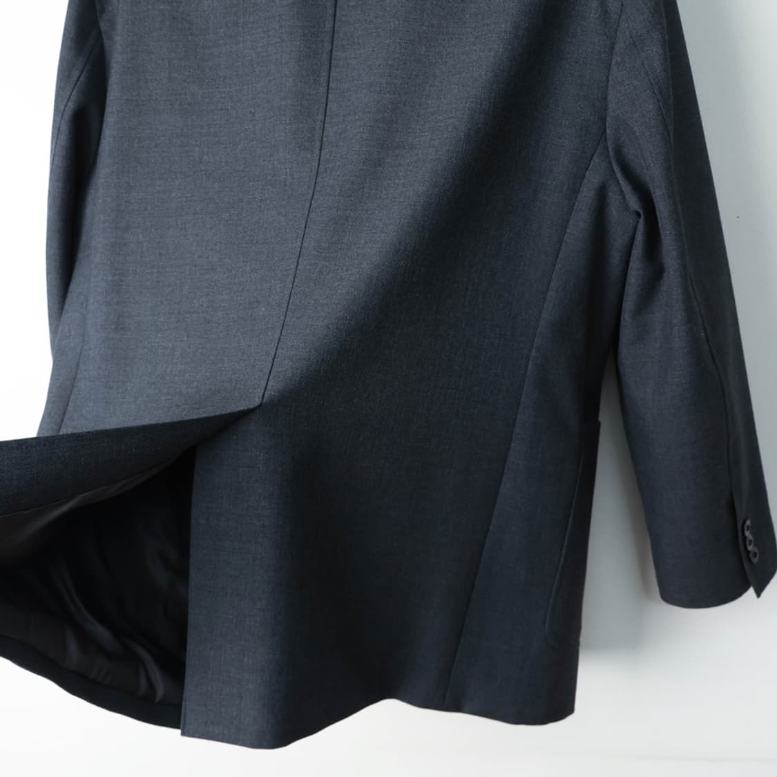 100/포터리 그레이 싱글 브레스트 블레이저 상품이미지3
