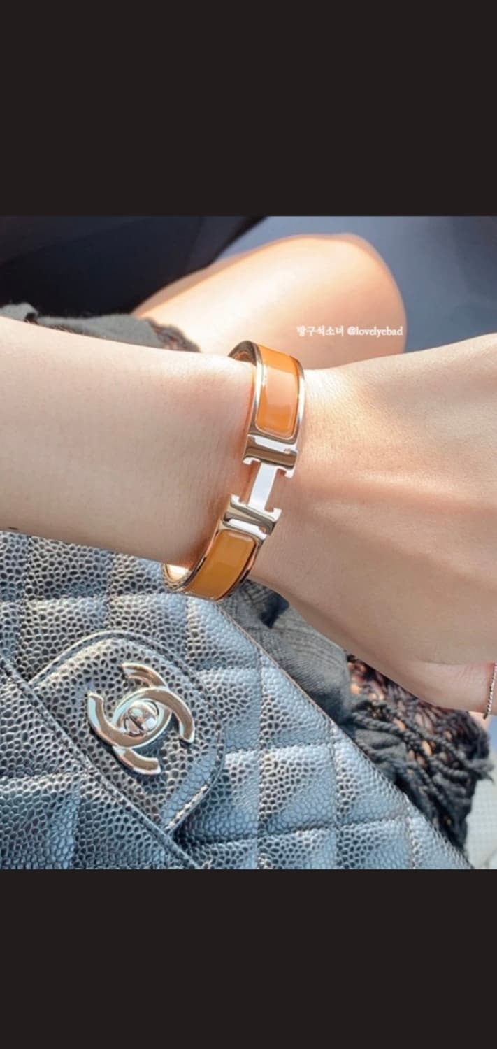 에르메스 클릭아슈pm 팔찌 정품A급(감정O) 상품이미지6