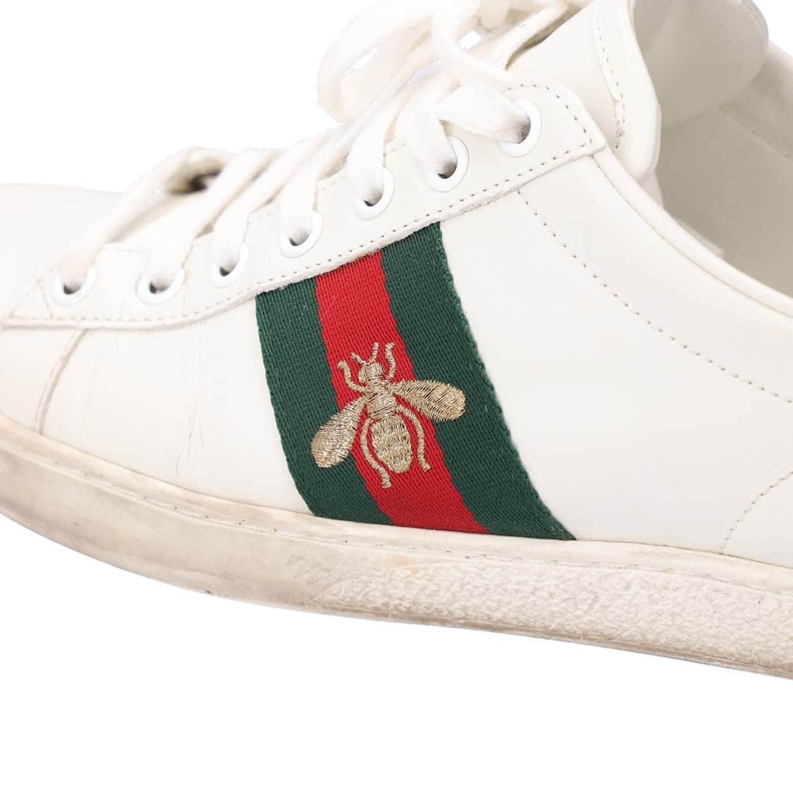 구찌 431942 에이스 꿀벌 자수 스니커즈 37.5 상품이미지2