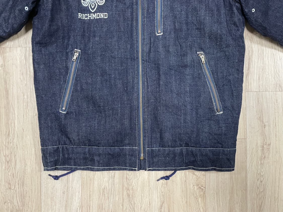 100) 페로우즈 미군 데님 양털 후드자켓(새제품)RRL&LVC&폴로 상품이미지8