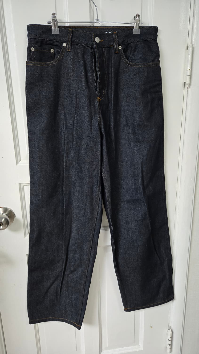 COS 코스 릴렉스드 와이드레그 데님팬츠 상품이미지1