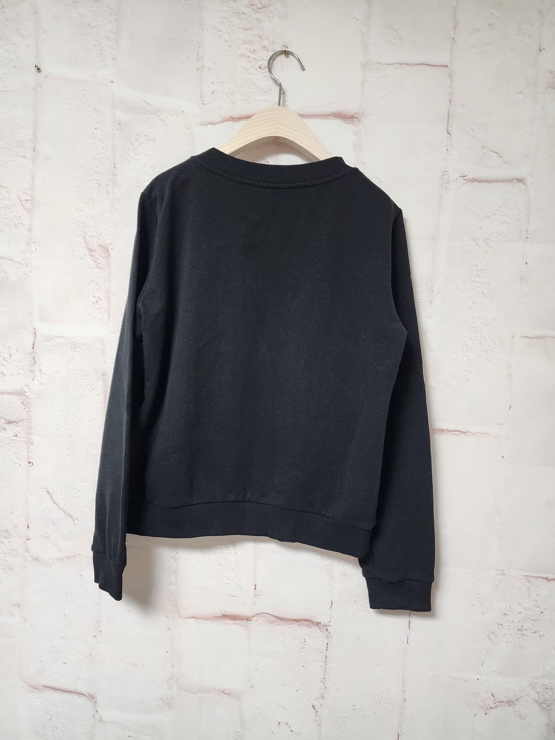 베르사체 블랙 맨투맨 티셔츠 상품이미지4