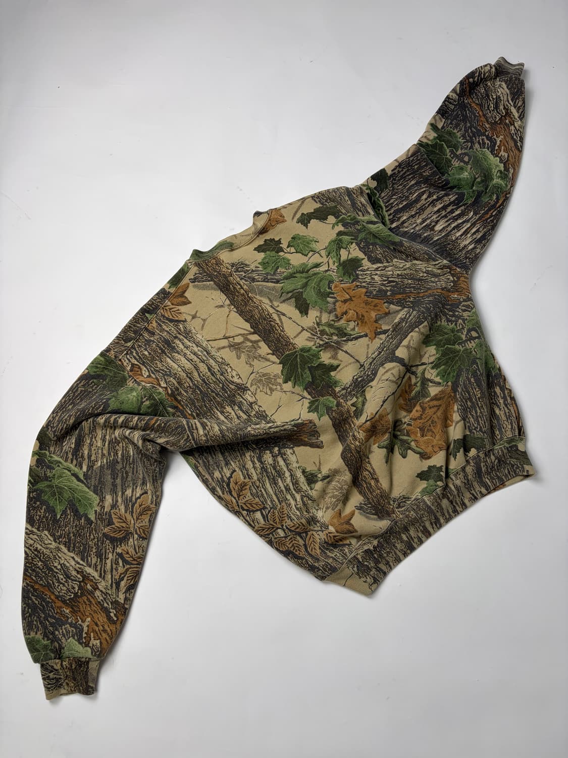 90s Forest Camouflage Sweatshirt 상품이미지2