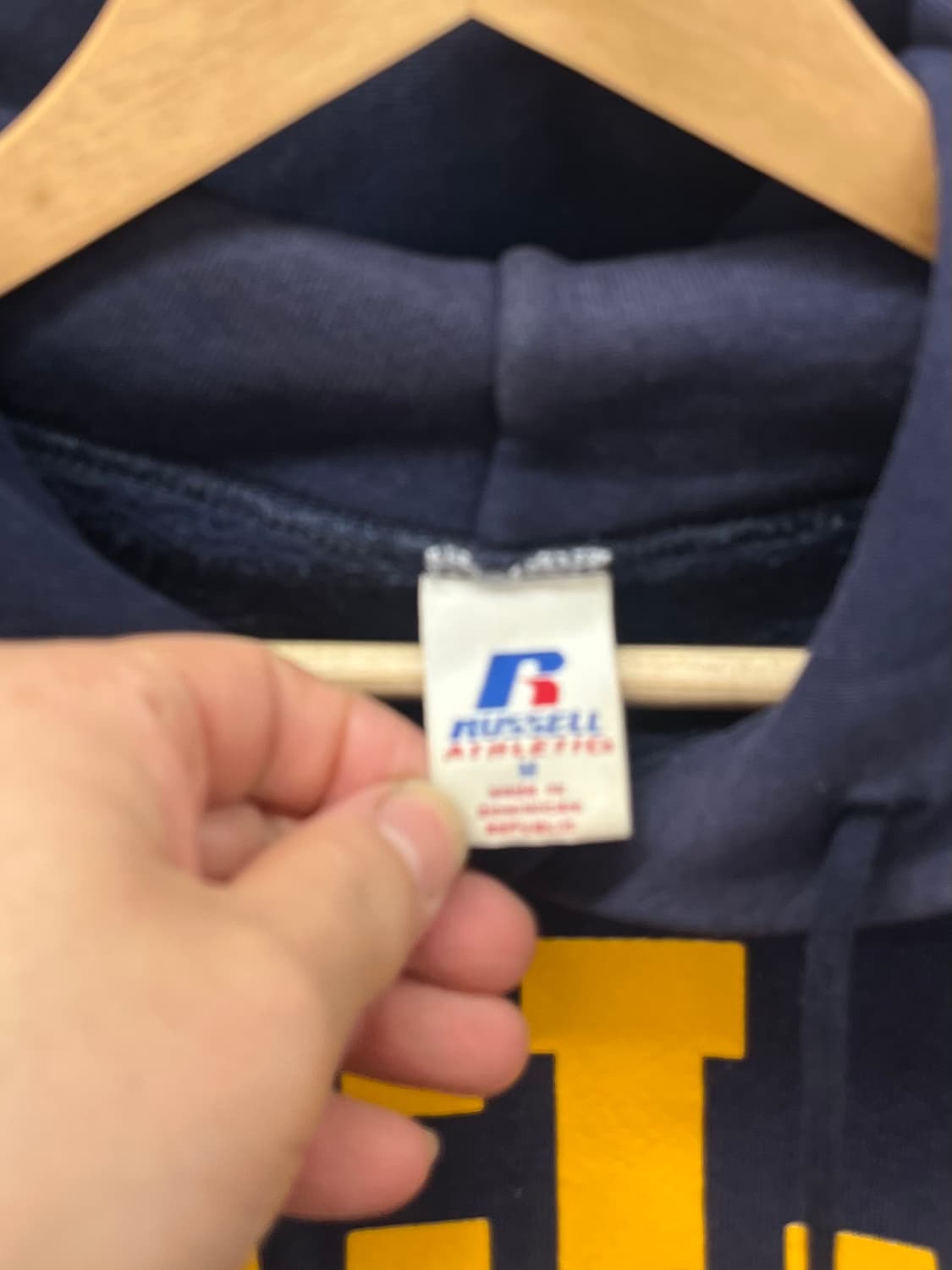 [90] 러셀 UCLA 후드티 M  상품이미지4