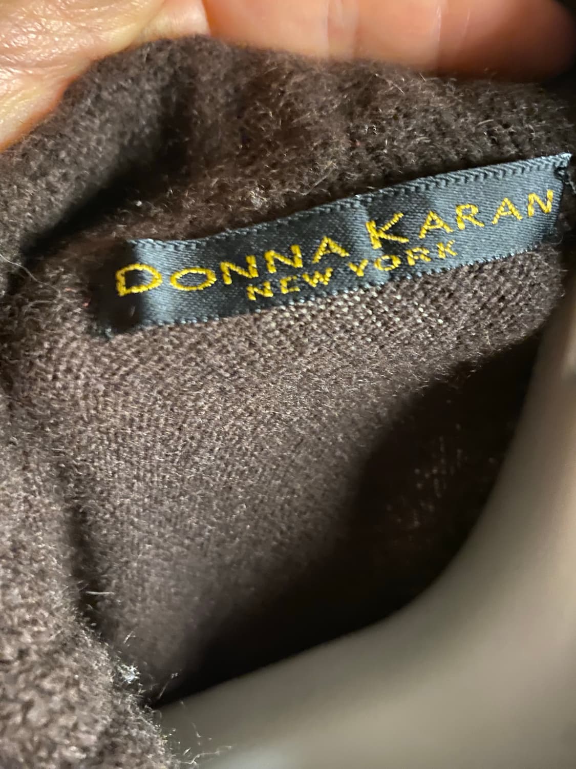 DKNY 캐시미어 터틀넥 니트 S 상품이미지7