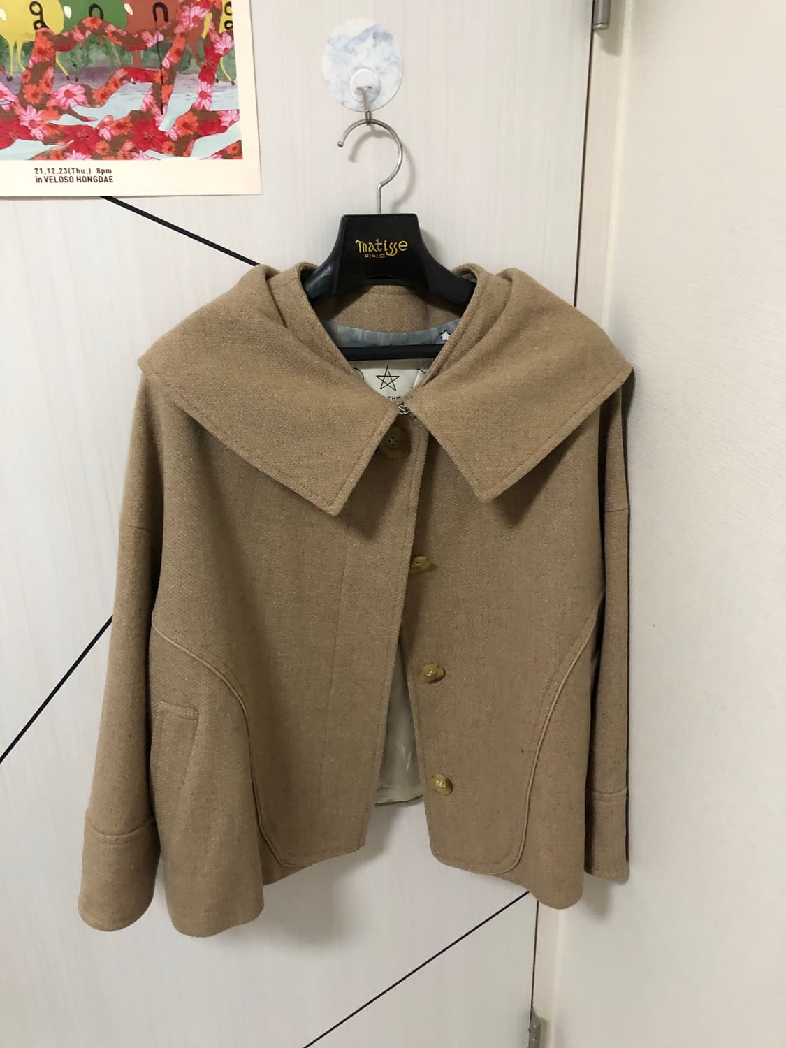 츠모리 치사토 숏 코트 상품이미지1