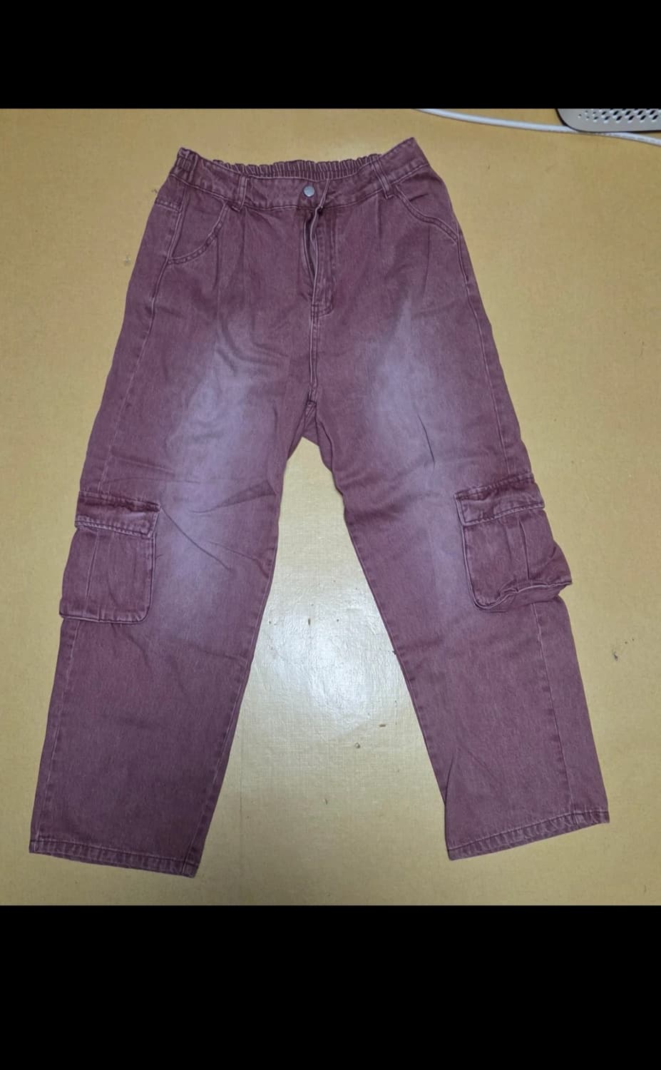 XTONZ 엑스톤즈 핑크 카고 데님 팬츠 L 상품이미지2