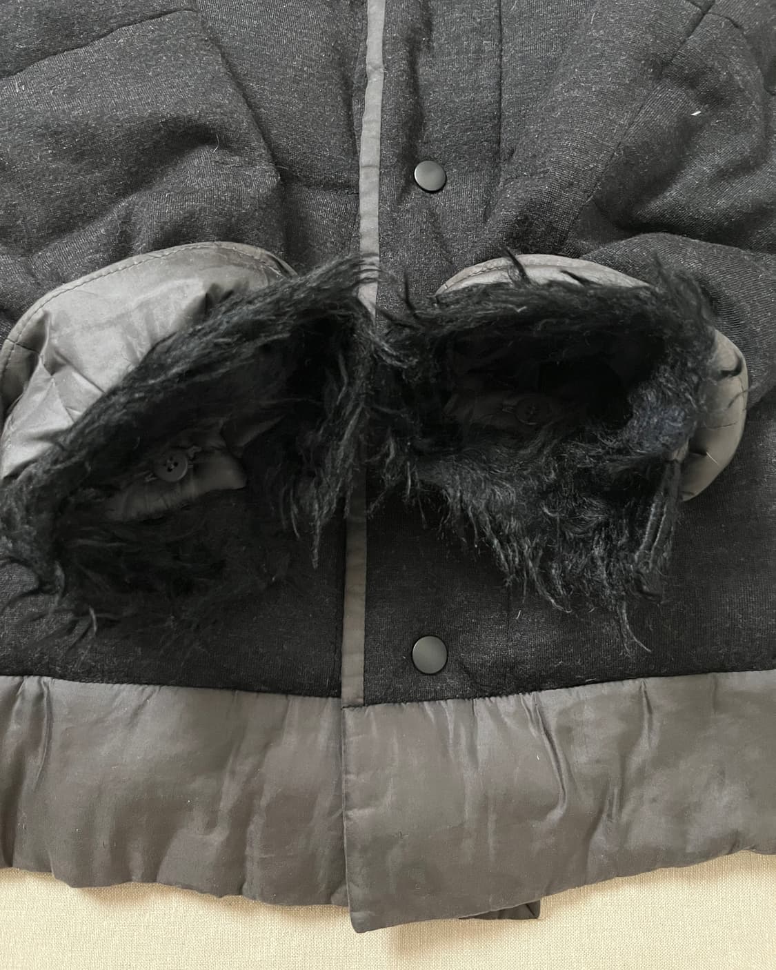 이세이미야케 울 패딩 자켓 issey miyake haat 푸퍼자켓 상품이미지6