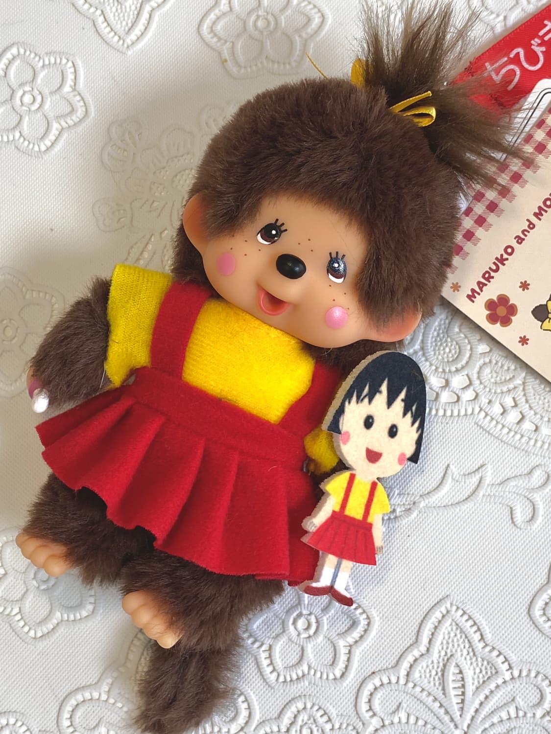 마루코는 아홉살X몬치치 여아 인형 키링 상품이미지2