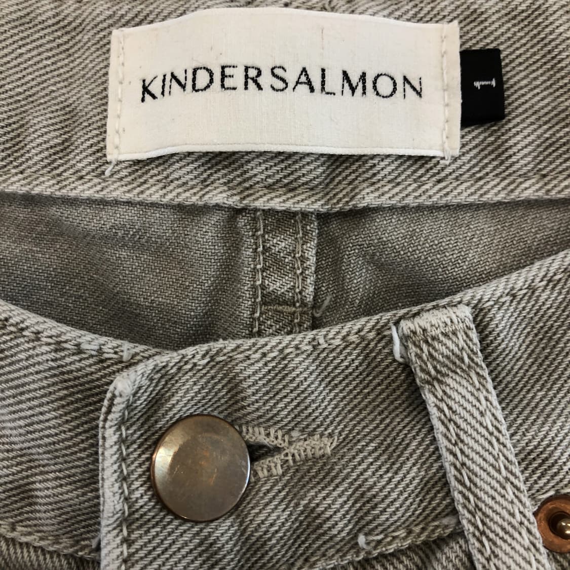 킨더살몬 더스티베이지 데님진 25 인치  상품이미지5