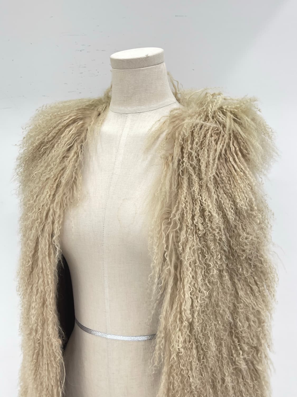 가죽 인조 퍼 조끼  상품이미지5