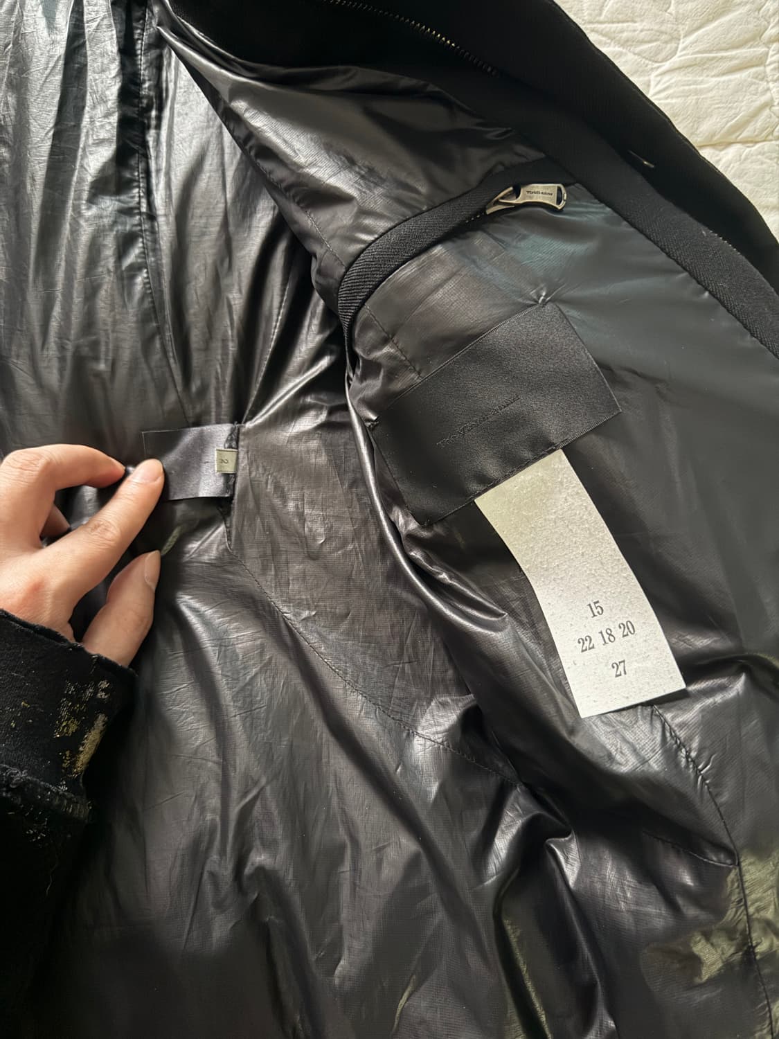 The Viridi anne 비리디안느 아티잔 다운 투웨이 다크웨어자켓 상품이미지8