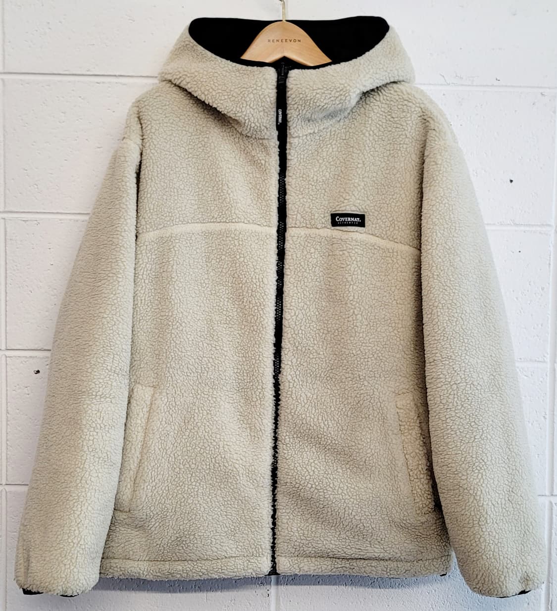커버낫(COVERNAT) 리버시블(양면) 후드집업자켓(점퍼) 판매 상품이미지2