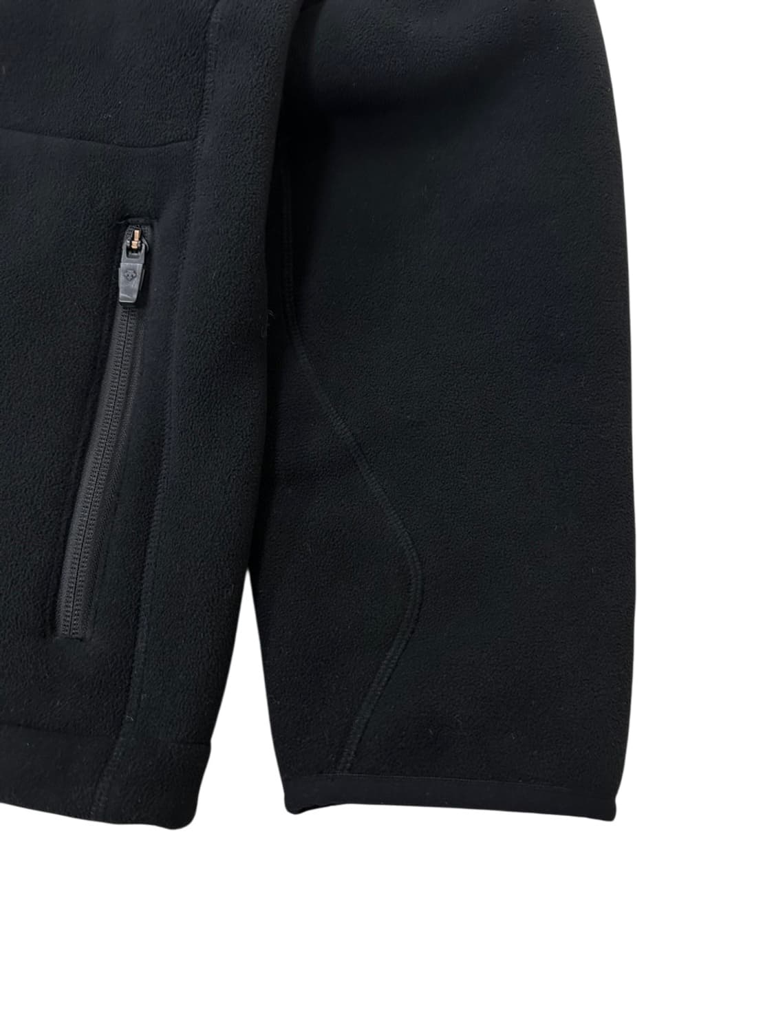 데상트 아우디 플리스 후리스 블랙 (2XL) 상품이미지7