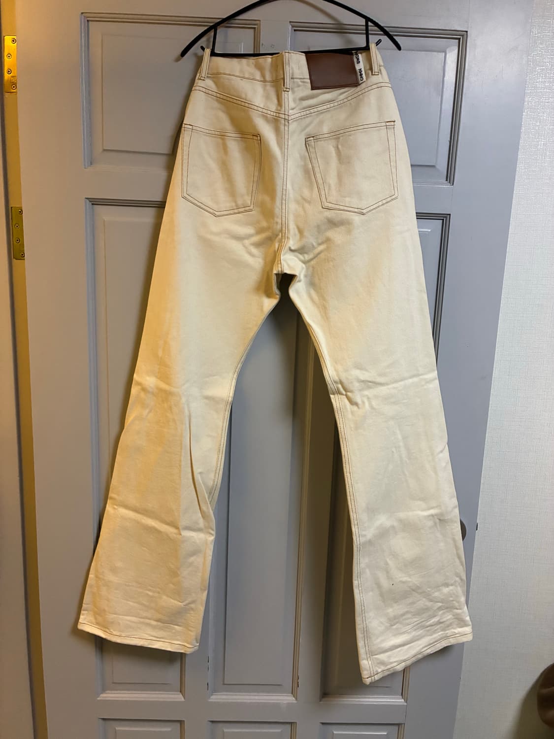 커먼스웨덴 부츠컷팬츠31 백아이보리 상품이미지2