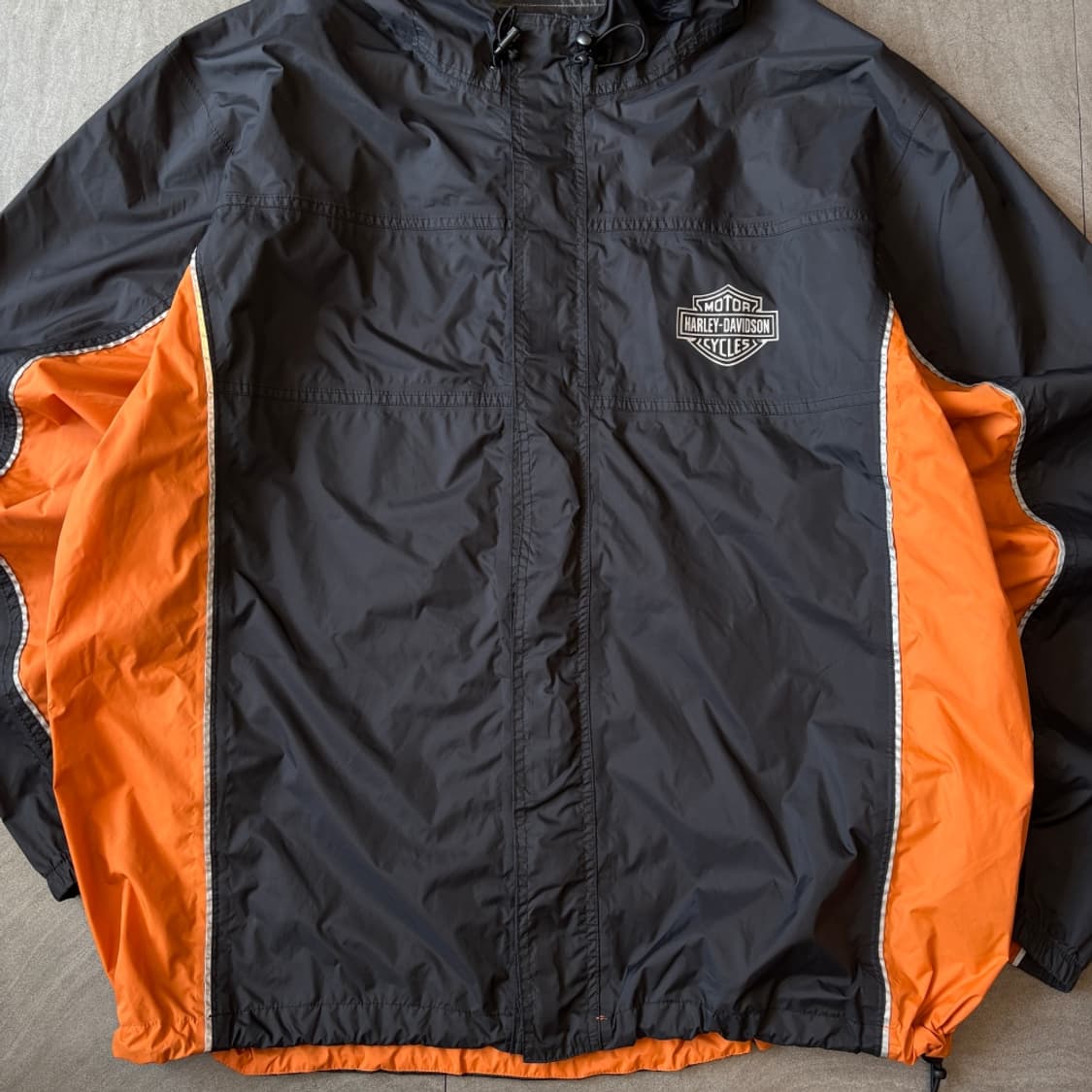 할리데이비슨 정품 블랙 윈드브레이커 자켓 상품이미지2