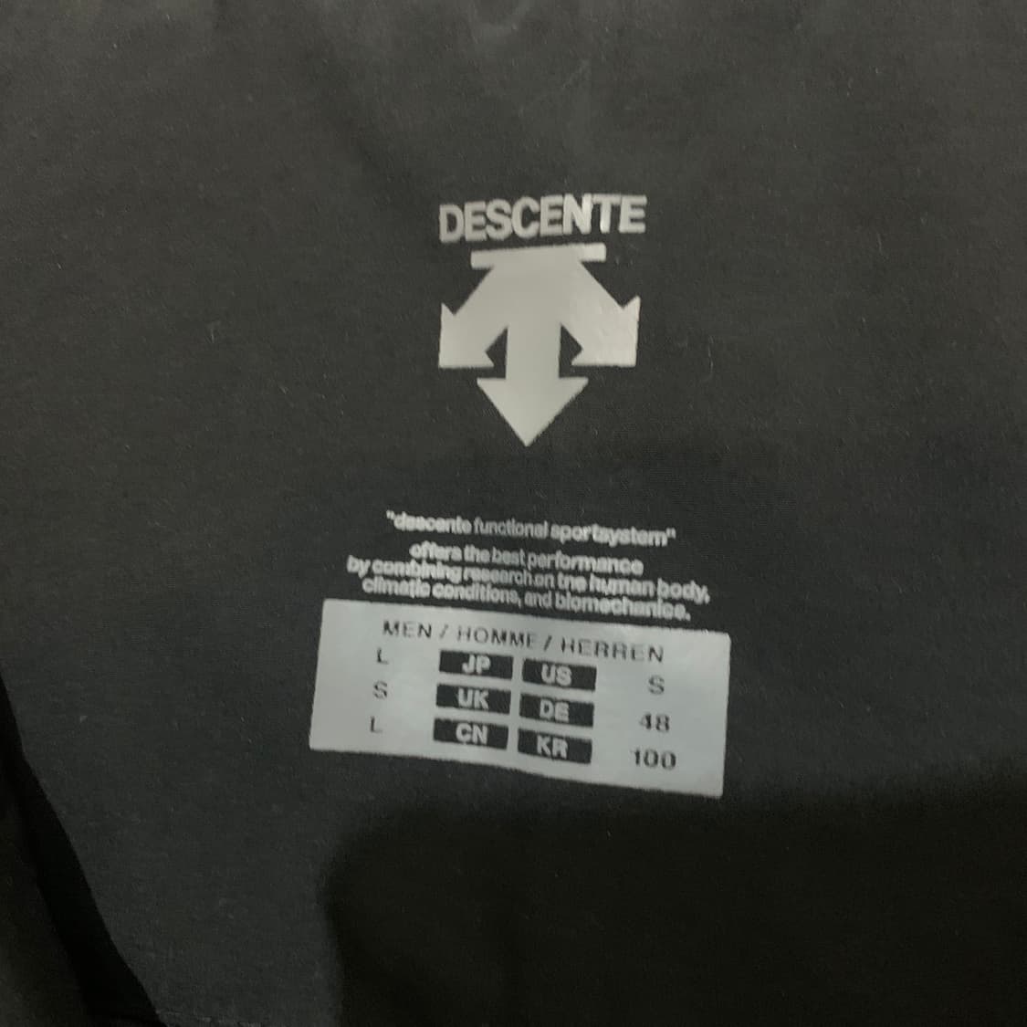 L 데상트 아카이브 V절개 레인코트 롱 바람막이 상품이미지9