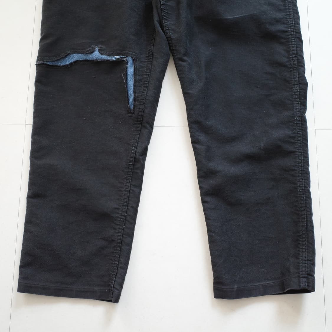 50s-60s 프렌치 몰스킨 리페어 워크팬츠 상품이미지3