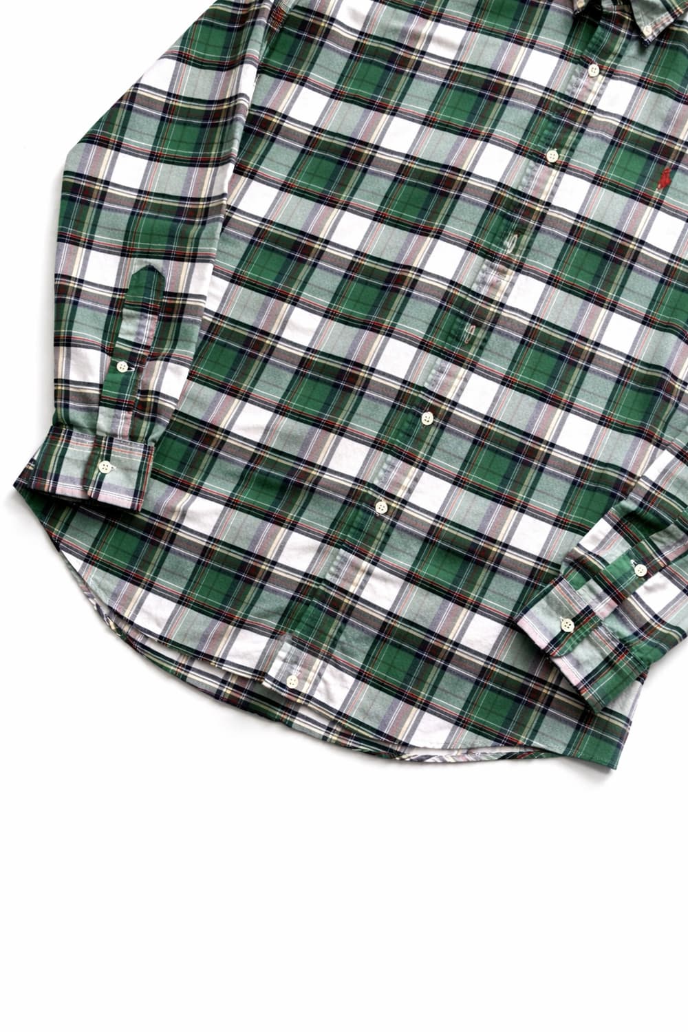 폴로 랄프로렌 옥스포드 체크 셔츠 M 새상품 상품이미지4