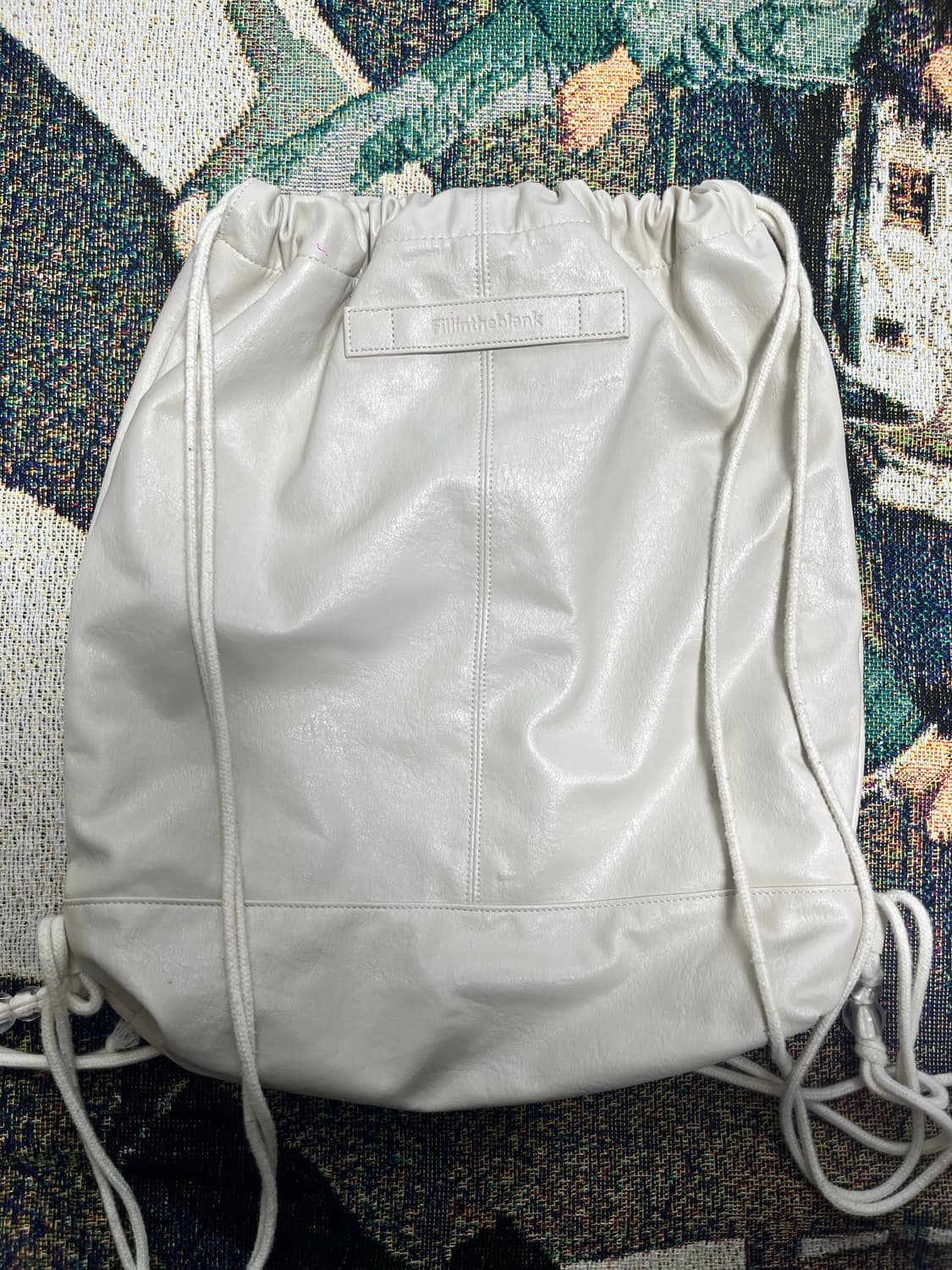필인더블랭크 짐색 Crinkle Gym Bag (M) 상품이미지6