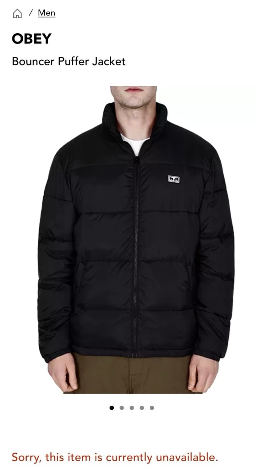 OBEY BOUNCER PUFFER JACKET 상품이미지8