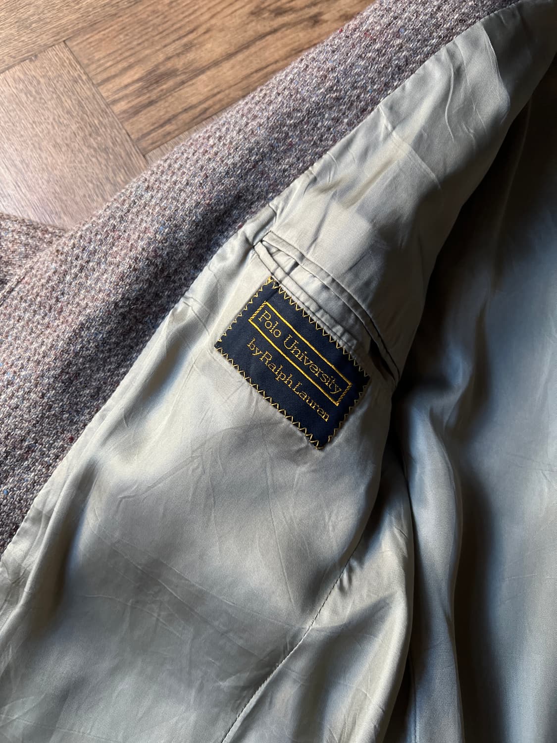 [S]폴로 유니버시티 베이지 울 블레이저 상품이미지7