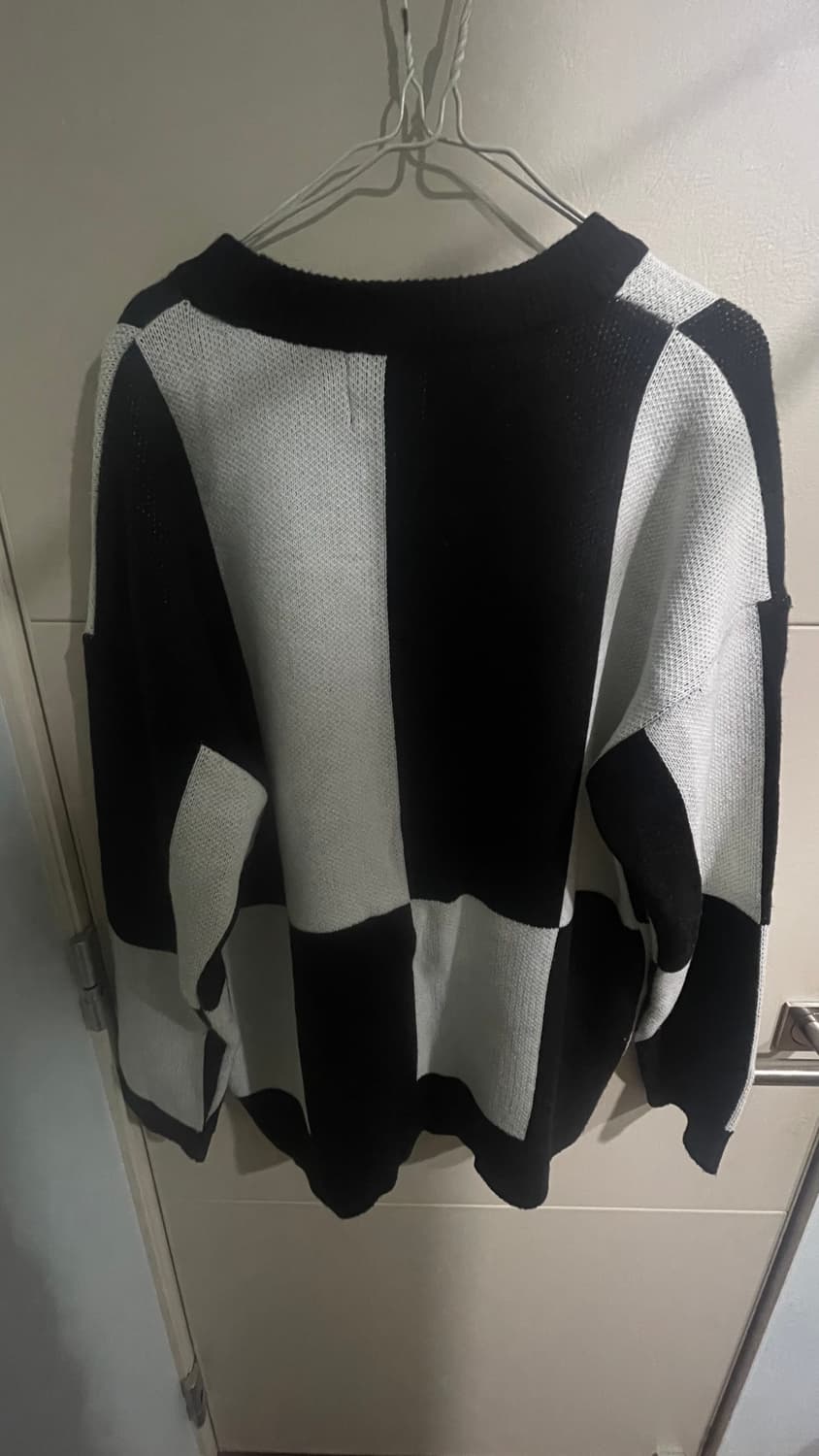 plan.Z 흰검 가디건 상품이미지2