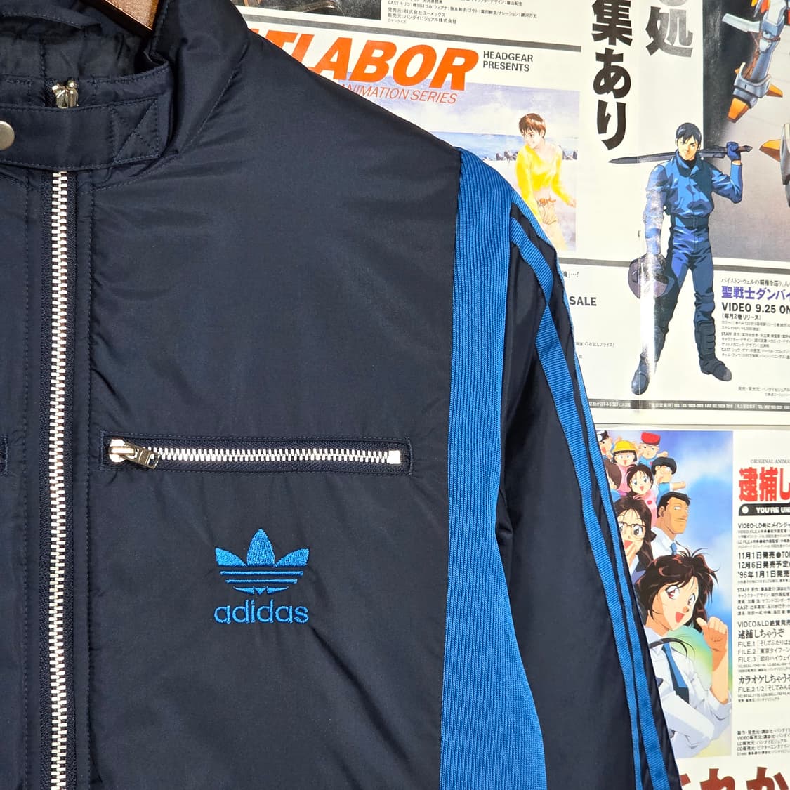 아디다스 파이어버드 배색 레이싱 패디드 자켓 상품이미지3