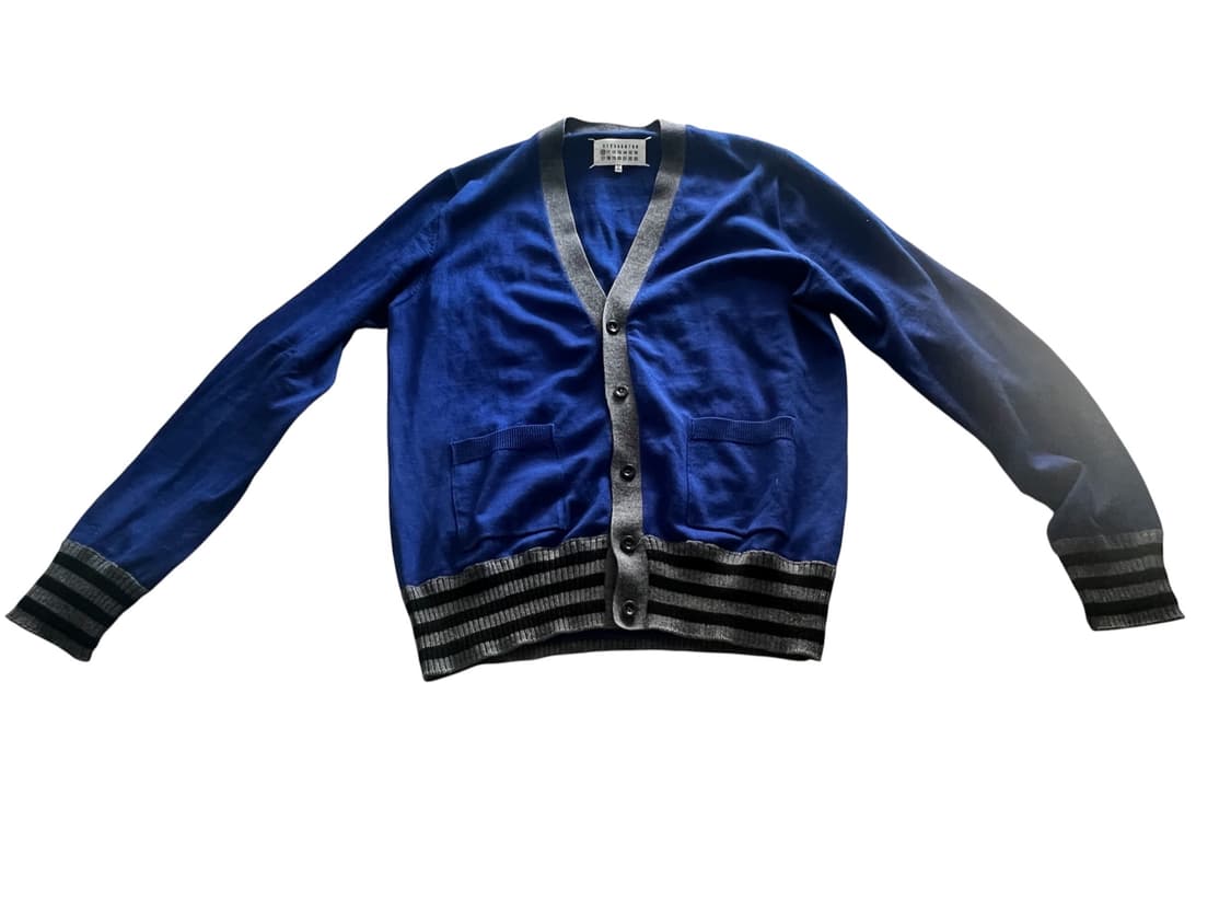 Masion Margiela No.10 백스티치 가디건 18aw 상품이미지1