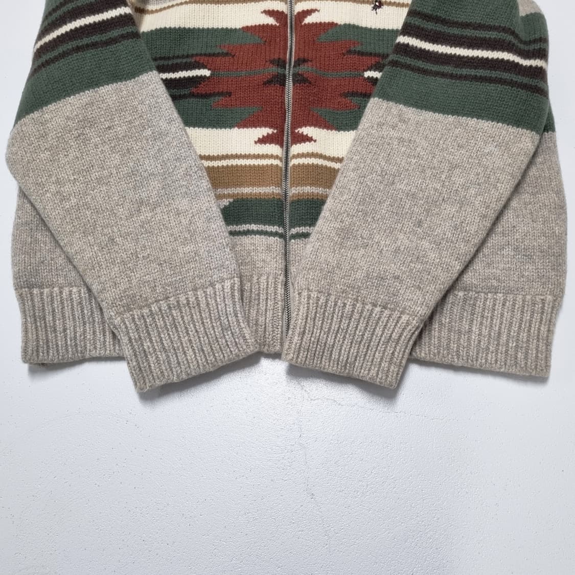 빈티지 OLZEN 나바호 니트 자켓 - 105 (XL) 상품이미지7
