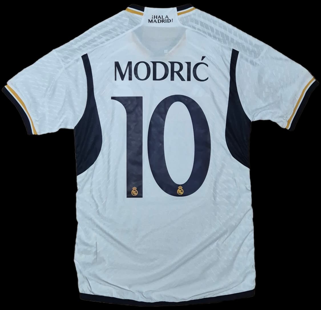 23-24 레알마드리드 모드리치 홈 유니폼 L 챔스파이널패치 상품이미지1