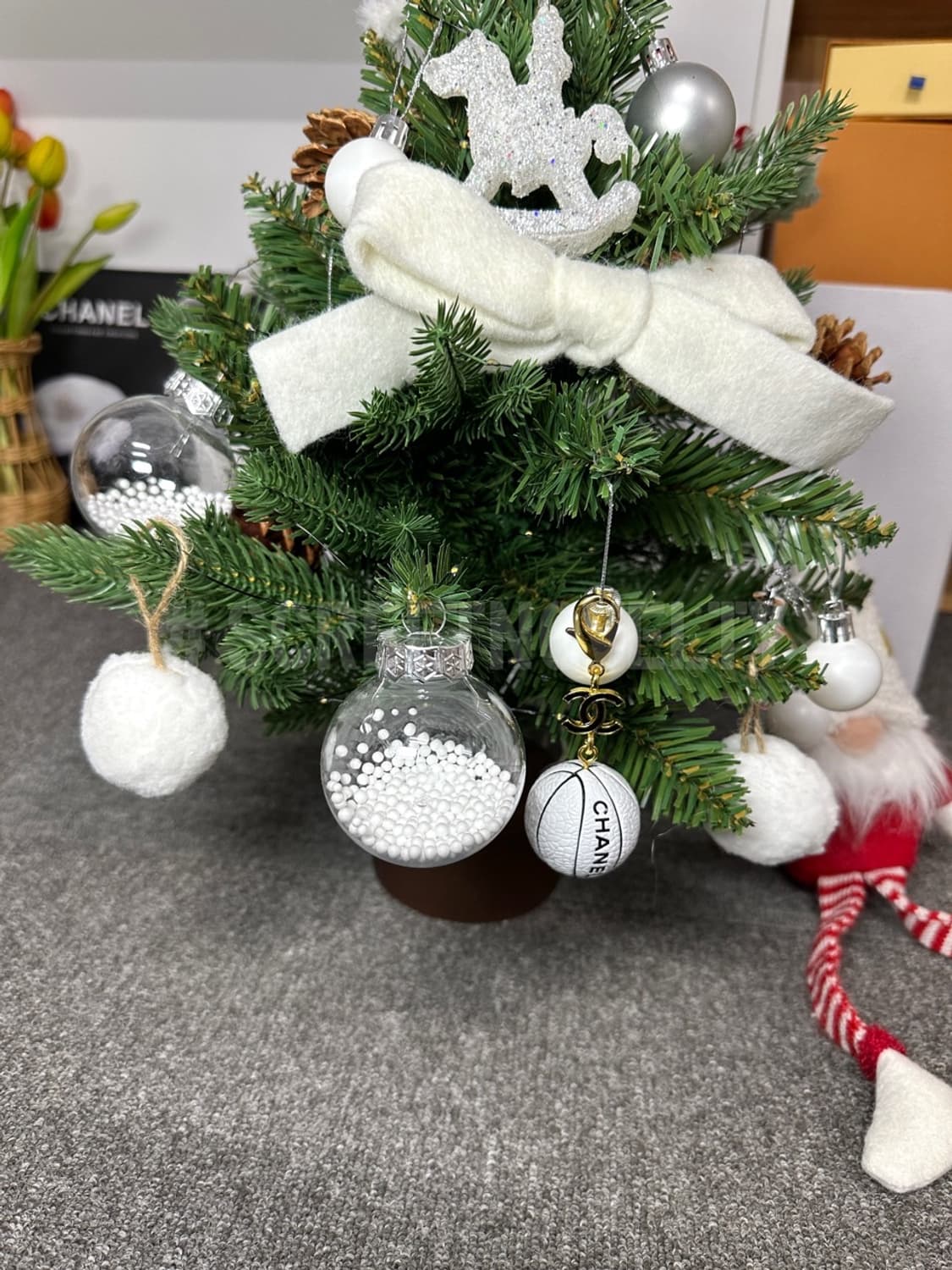 샤넬 농구공 키링  상품이미지5