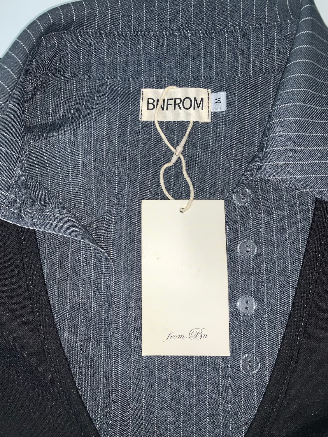 LAYERED SHIRT SLEEVE [BLACK] 사이즈 M 상품이미지7