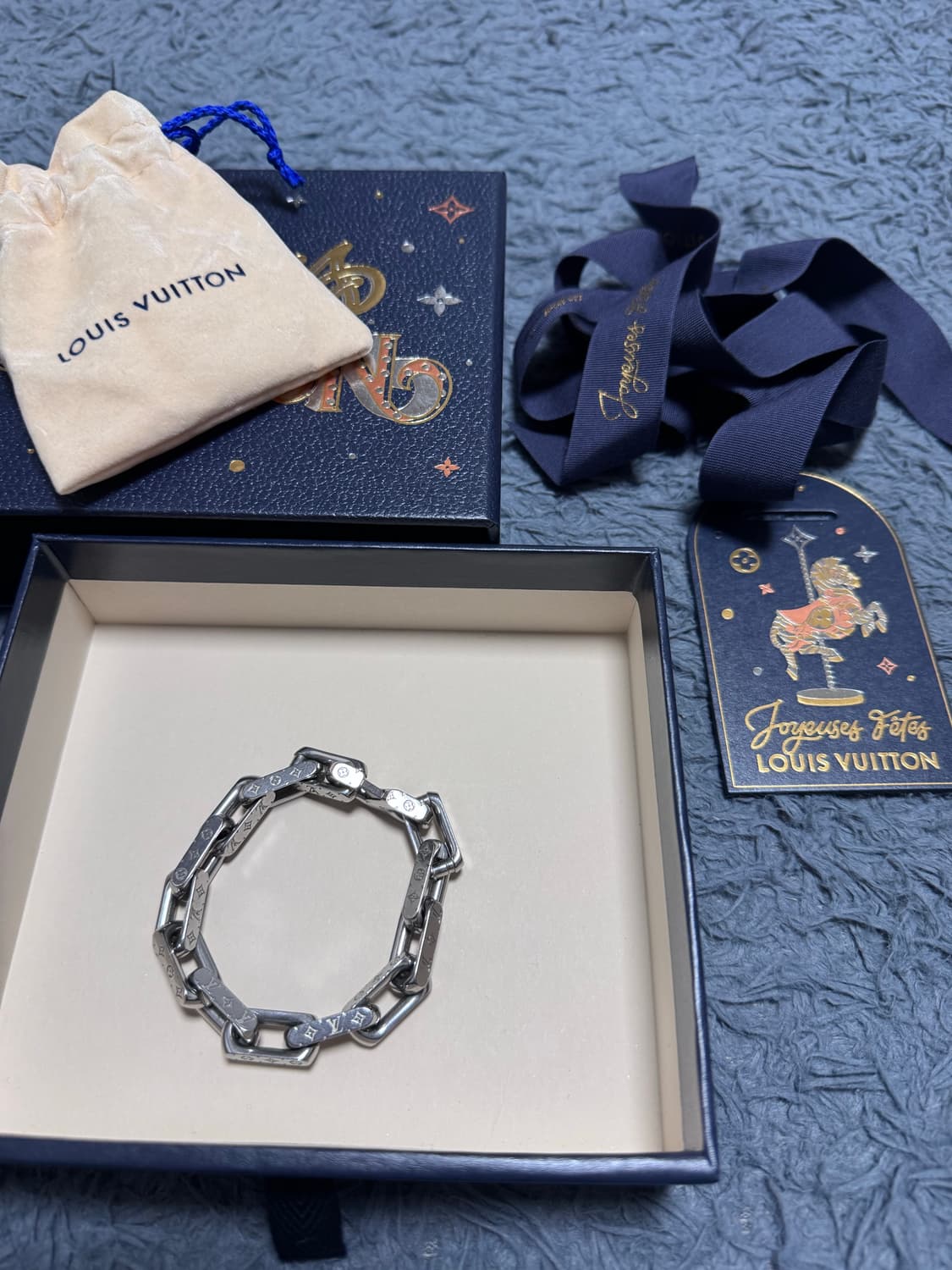 루이비통 버질아블로 체인 팔찌 M사이즈 상품이미지1